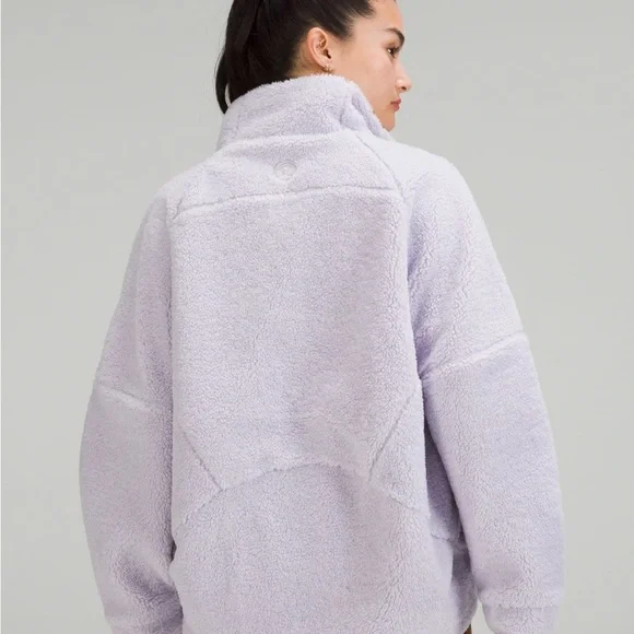 Lululemon Scuba Oversized Fleece Funnel-Neck Half-Zip - Picture 2 of 2